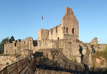 Image showing Hochburg Emmendingen in sunny ambiance