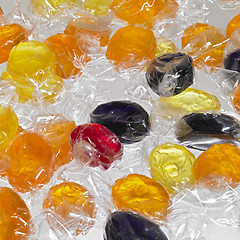 Image showing colorful candy background