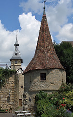 Image showing city view of Marbach