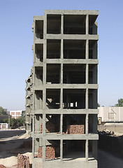 Image showing structural work near Esna