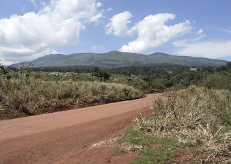 Image showing african road