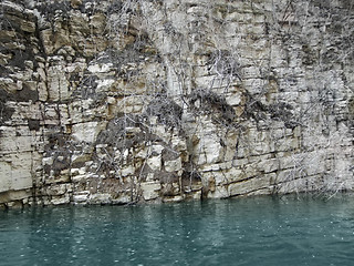 Image showing Rock formation at River Shennong Xi