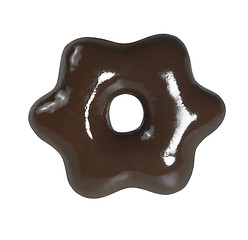 Image showing star shaped gingerbread