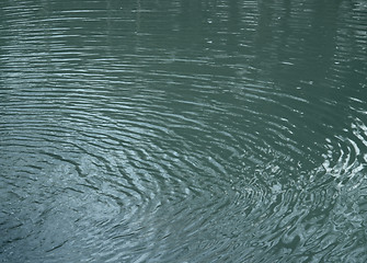 Image showing blue water surface