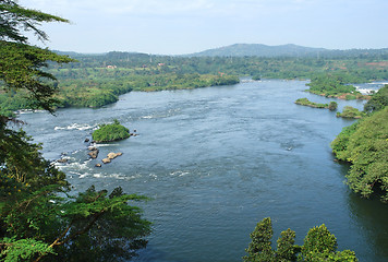 Image showing around Bujagali Falls in Uganda