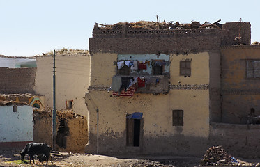 Image showing poor house in Egypt