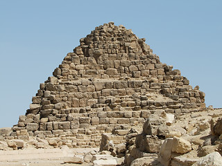 Image showing Pyramid of the queens in Egypt