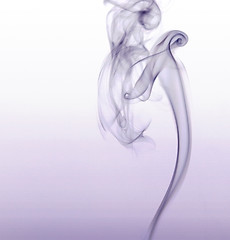 Image showing violet smoke