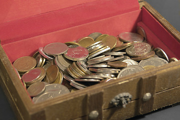 Image showing open treasure chest