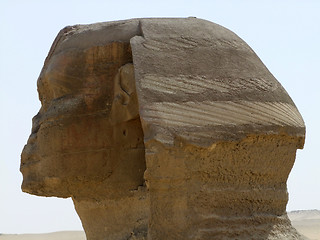 Image showing Sphinx head profile