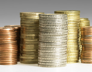 Image showing euro coins