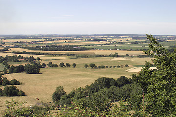 Image showing panoramic view at hohenlohe