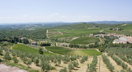 Image showing Chianti in Tuscany