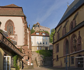 Image showing Stiftskirche and Kilianskapelle in Wertheim