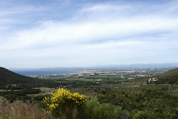 Image showing panoramic view around Costa Brava