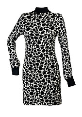 Image showing a woman's dress with spotted pattern