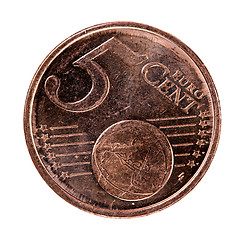 Image showing 5 euro cents coin