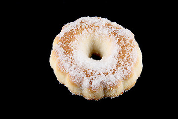 Image showing sugared donut