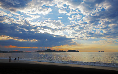 Image showing Sunset in Guanacaste