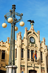 Image showing Estacio del Nord or north train station in Valencia