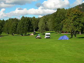 Image showing Bogstad Camping in Oslo.