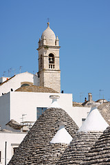 Image showing Glimpse of Alberobello