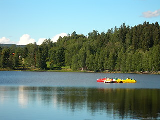 Image showing Bogstadvannet in Oslo.