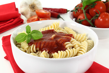 Image showing fusilli