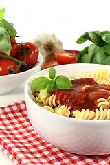 Image showing fusilli