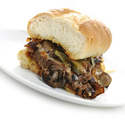 Image showing Steak Sandwich 