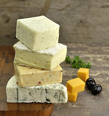 Image showing Cheese Assortment