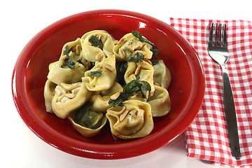 Image showing Tortellini with sage