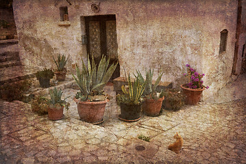 Image showing Postcard from Matera