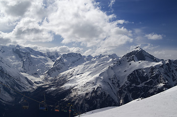 Image showing Ski slope