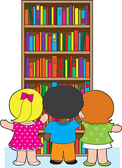 Image showing Bookcase Kids