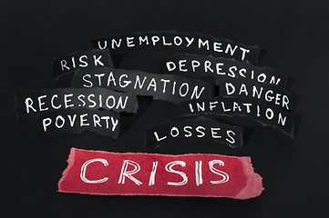 Image showing Crisis concept