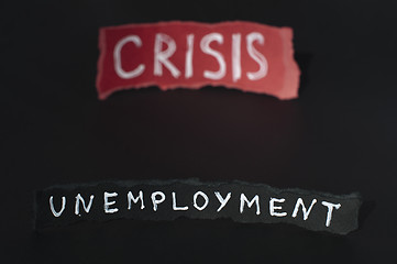 Image showing Crisis concept