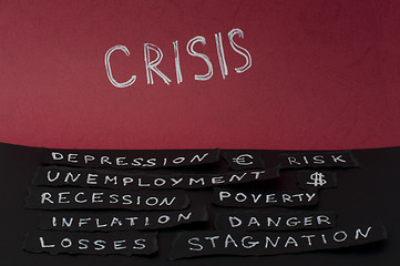 Image showing Crisis concept