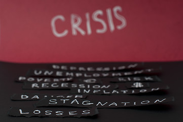 Image showing Crisis concept