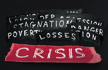 Image showing Crisis concept