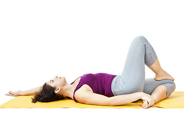 Image showing yoga woman