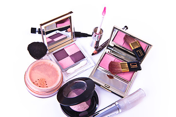 Image showing makeup collection