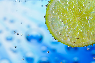 Image showing lime in the water