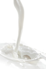 Image showing milk splash