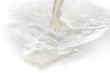 Image showing milk splash