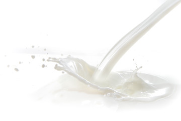 Image showing milk splash