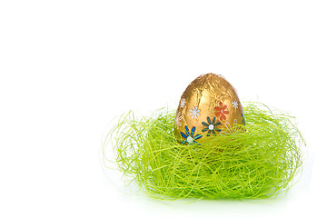 Image showing chocolate easter egg