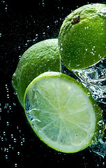 Image showing fruit splash