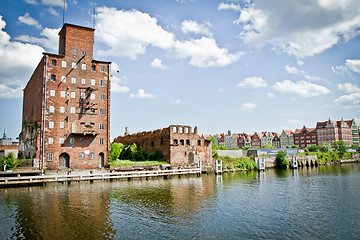 Image showing historic city of Gdansk