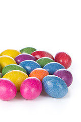 Image showing easter eggs isolated